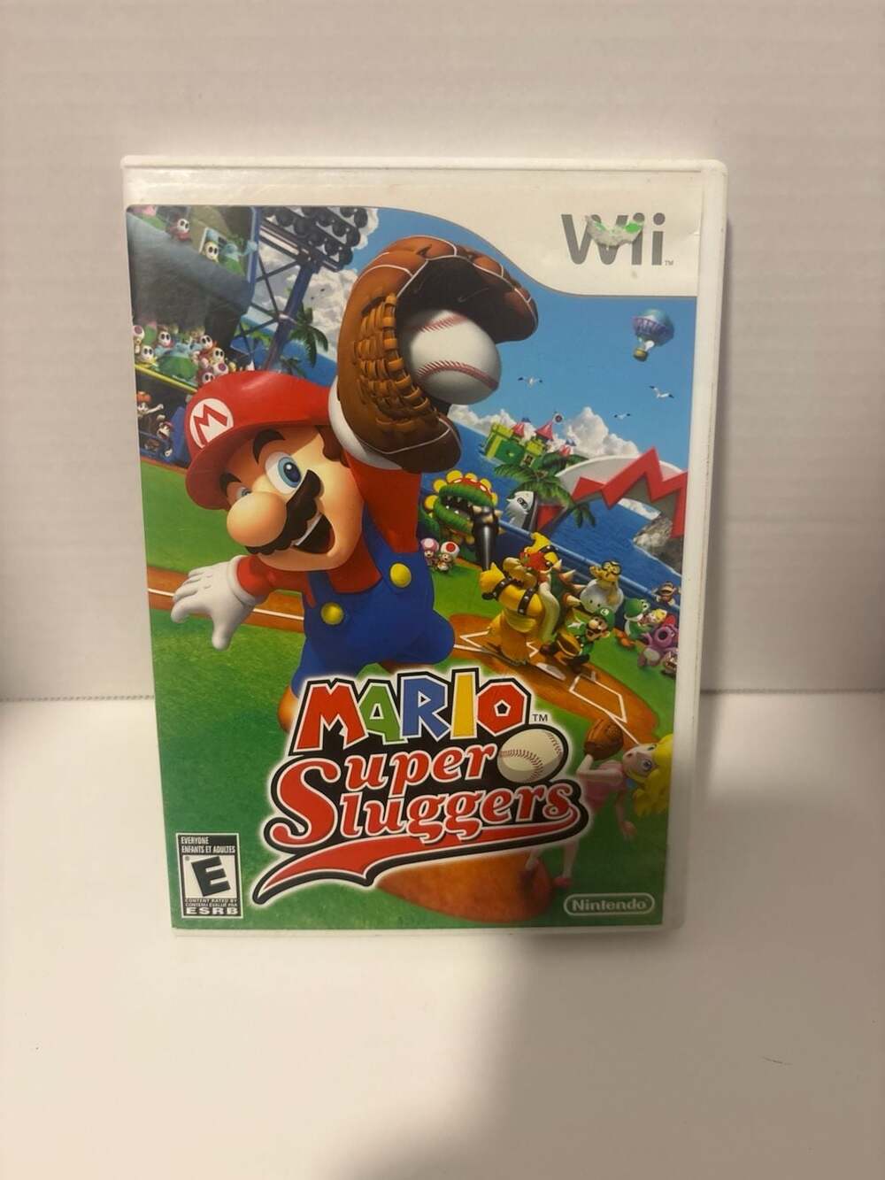 Nintendo Mario Super Sluggers Wii Game Complete with Case and Manual